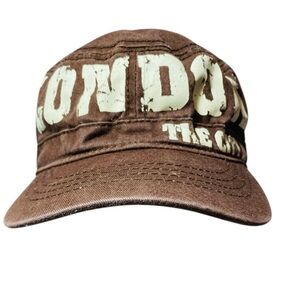 Robin Ruth Distress Brown London Cap